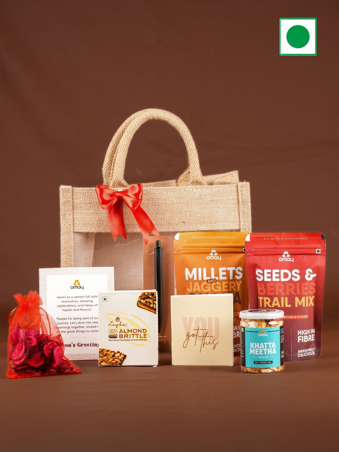 Omay Foods Set of 8 Nuts & Chocolates