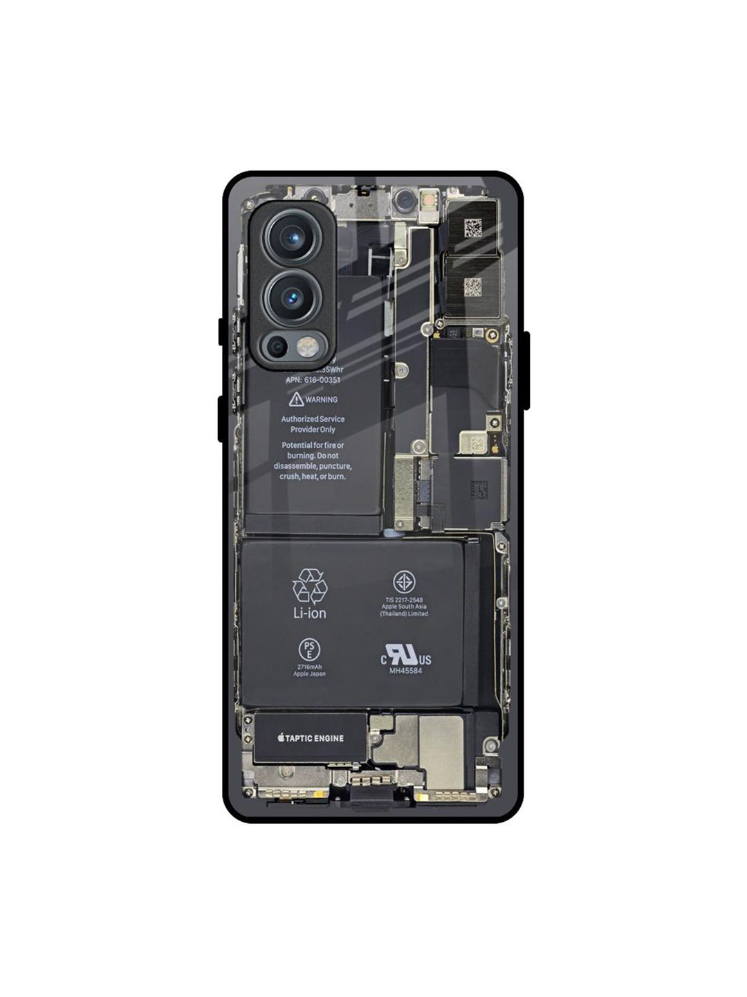 QRIOH Skeleton Inside Printed Oneplus Nord 2 Back Case