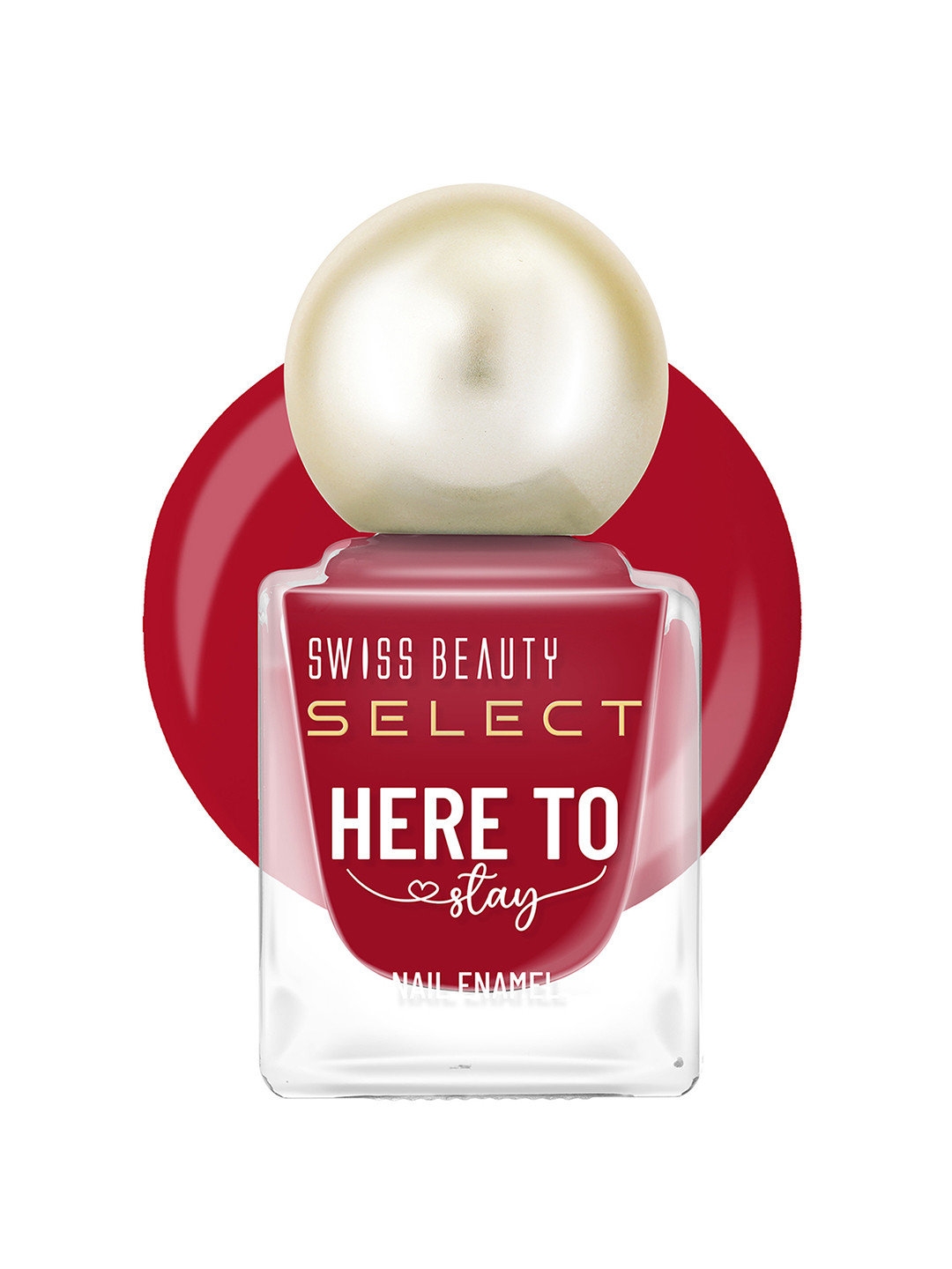 SWISS BEAUTY Select Here to Stay Long Lasting Nail Enamel 12 ml - Spicy Cherry 20
