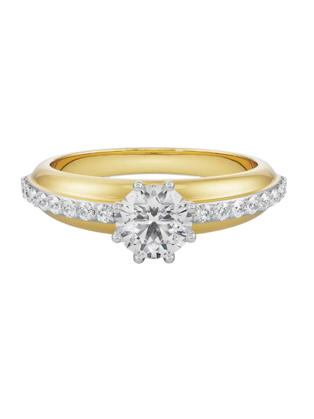 Emori Suhana Lab Diamond in 14KT Gold Ring