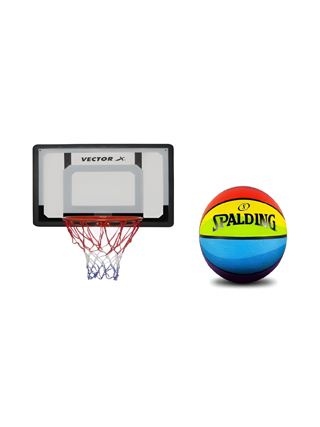 VECTOR X Pebble Sports Wall Mount Basketball Board