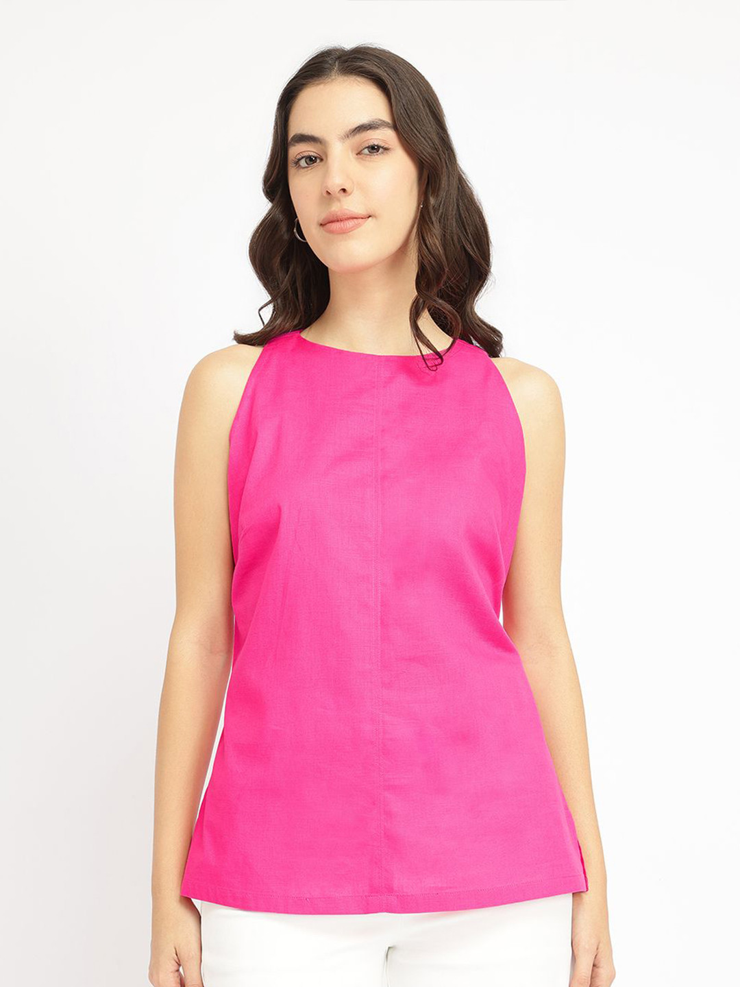 FABLE STREET Women Cotton Blend Top
