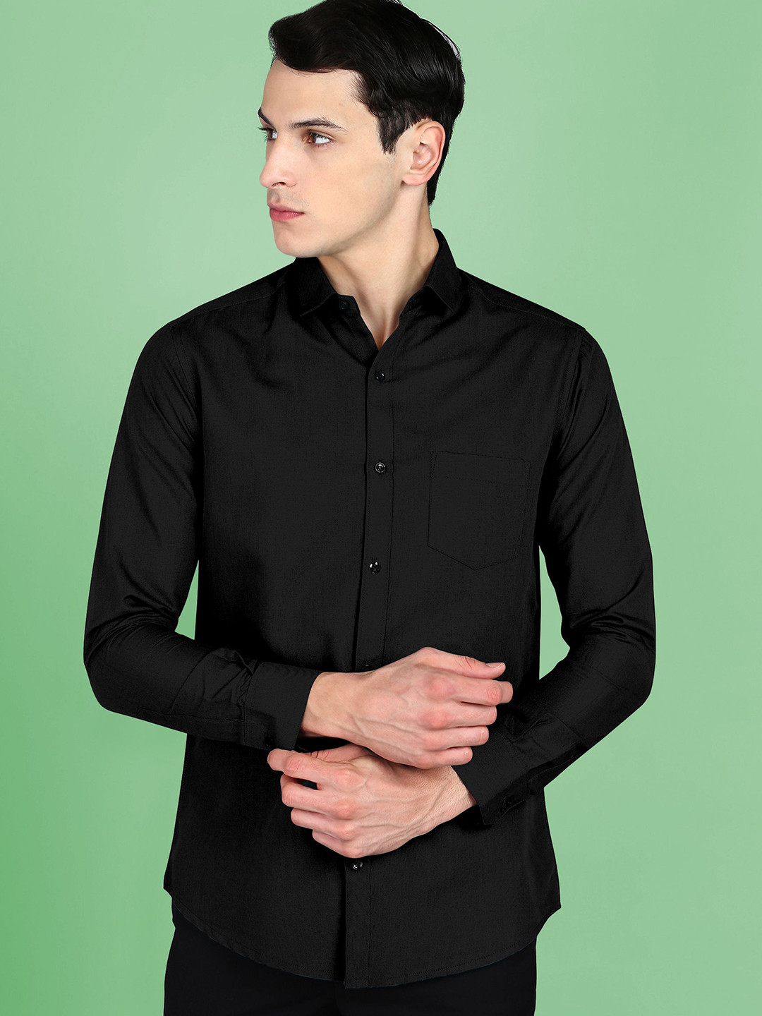 Fibermill Men Slim Fit Opaque Casual Shirt