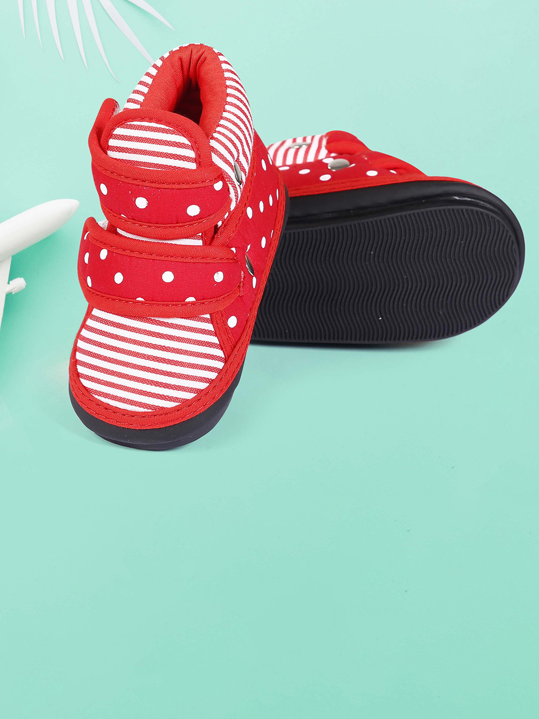 Im Baby Unisex Kids Printed Booties With Musical Sound