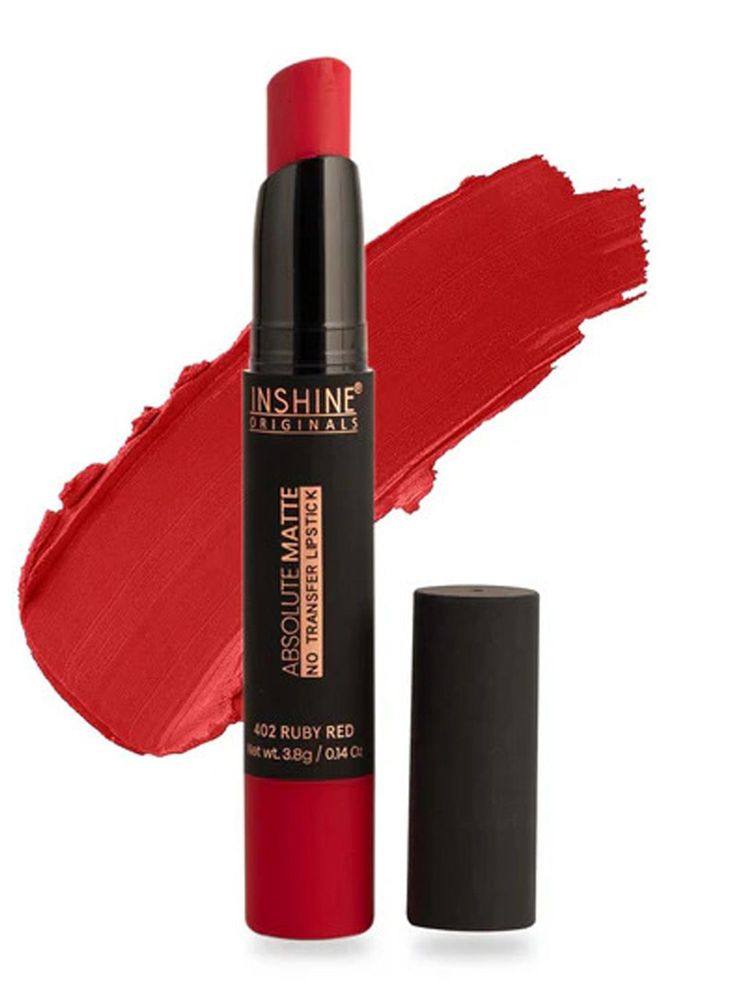 Inshine Originals Absolute Matte No Transfer Bullet Lipstick - 3.5 g - Ruby Red - 402