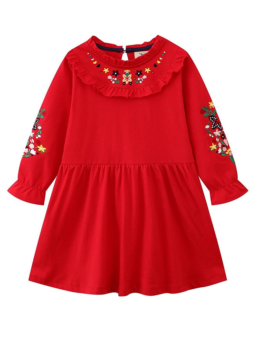 LULU & SKY Girls Fit & Flare Ready to Wear Dress