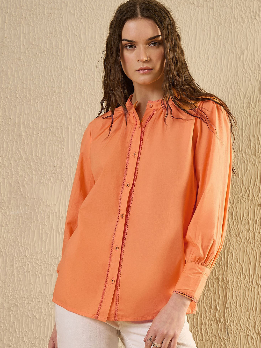 SANSKRUTIHOMES Women Opaque Casual Shirt
