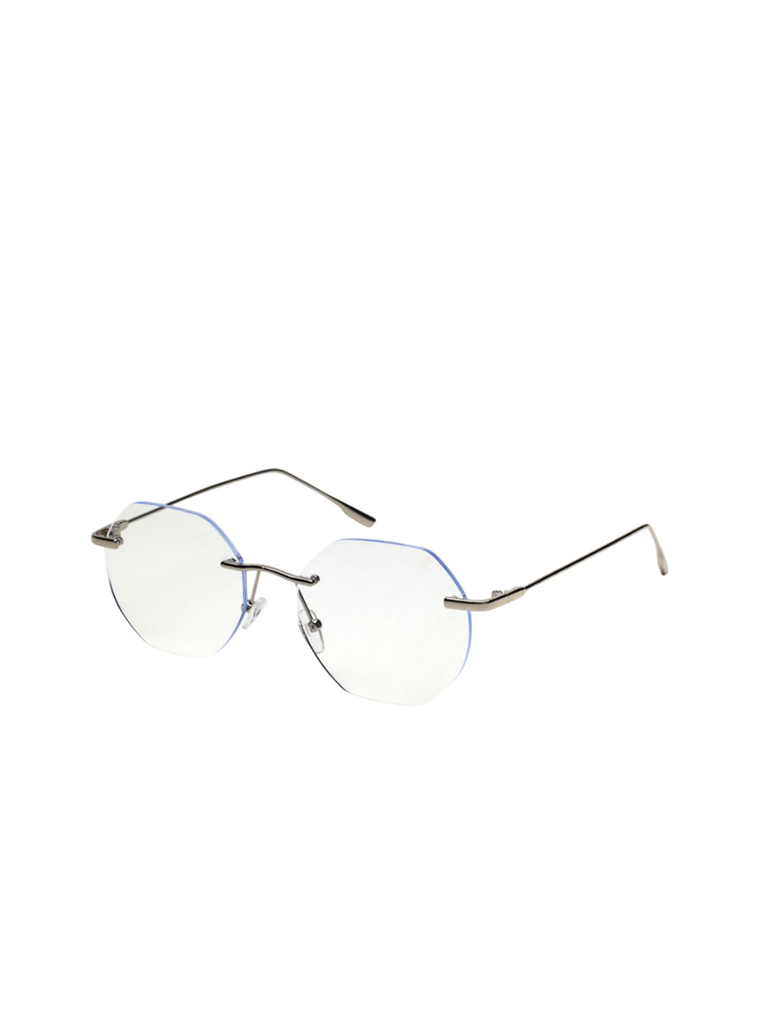 HASHTAG EYEWEAR Unisex Rimless Other Sunglasses with Polarised & UV Protected Lens VS 5100