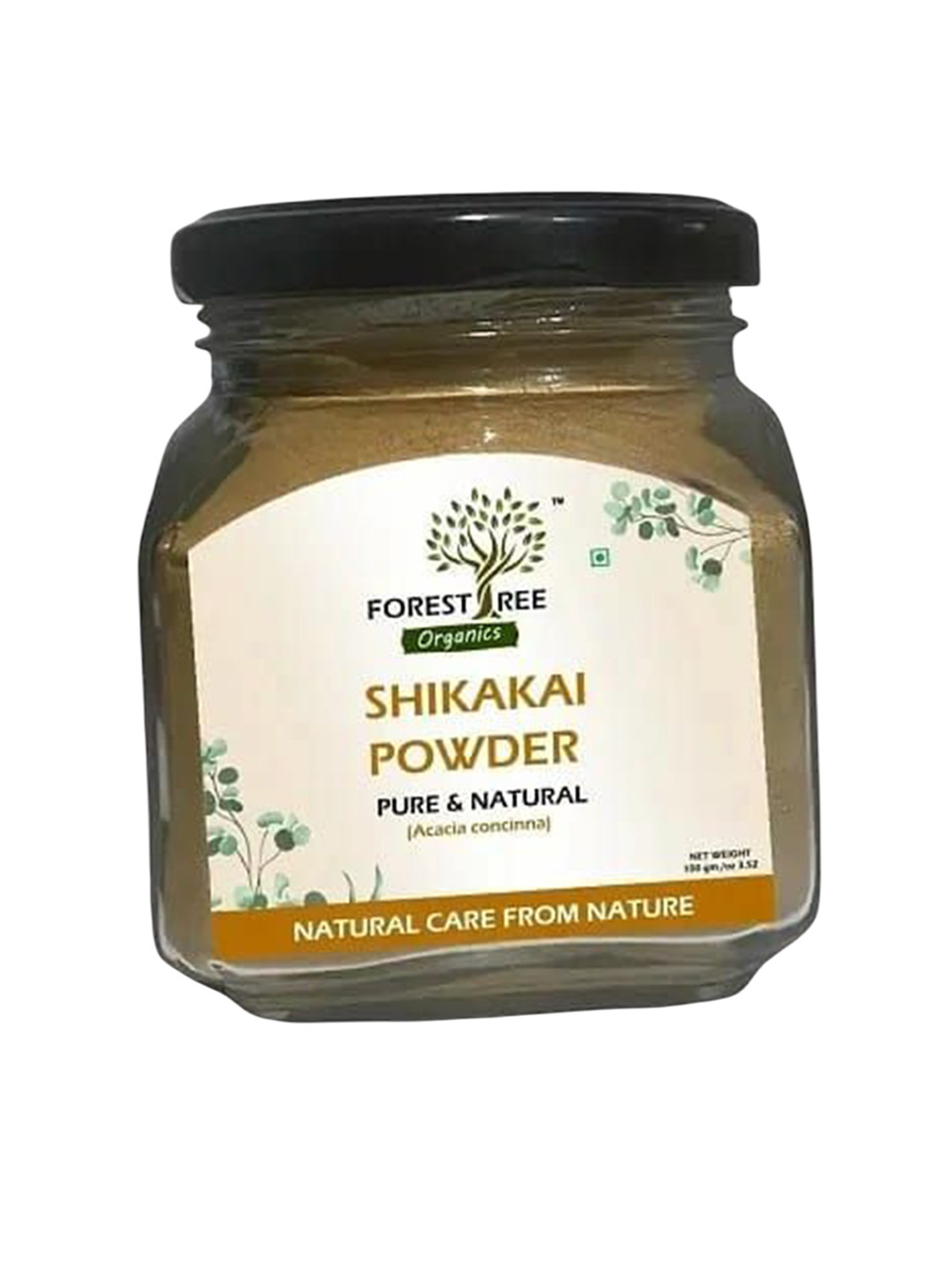 FORESTREE Pure & Natural Herbal Shikakai Powder Shampoo - 100 g