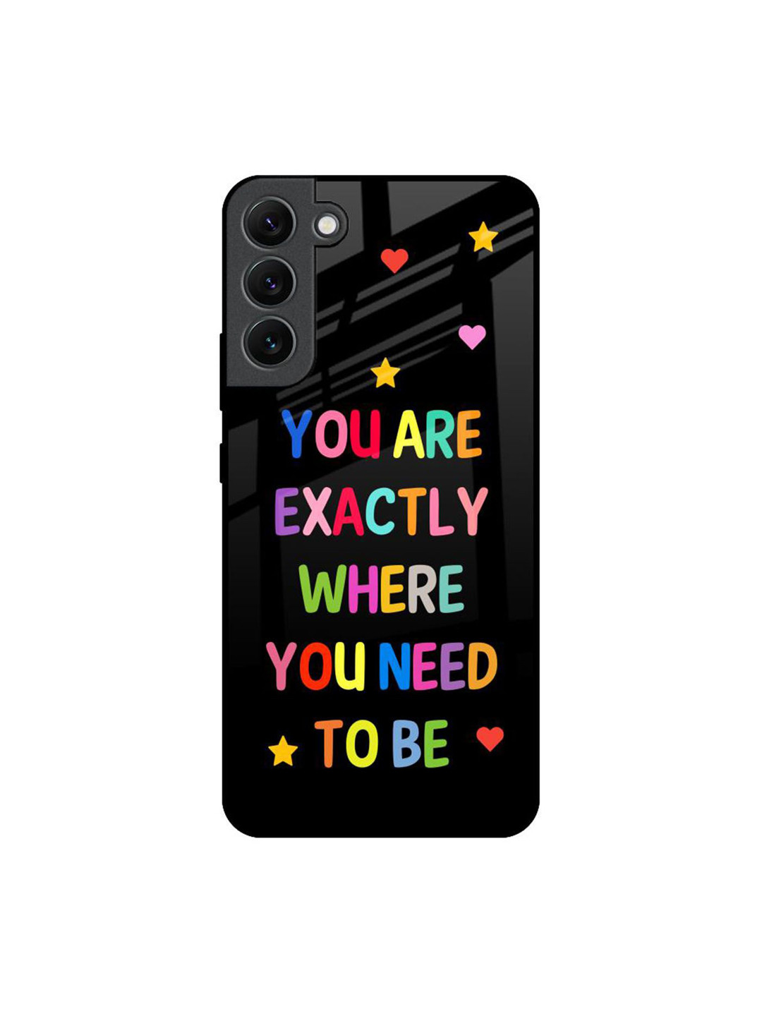 QRIOH Magical Words Printed Samsung Galaxy S22 Plus Back Case