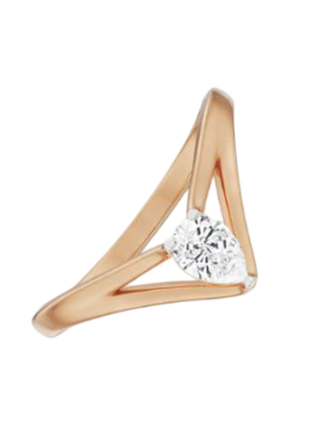 Emori V Maria Lab Diamond in 14KT Gold Band