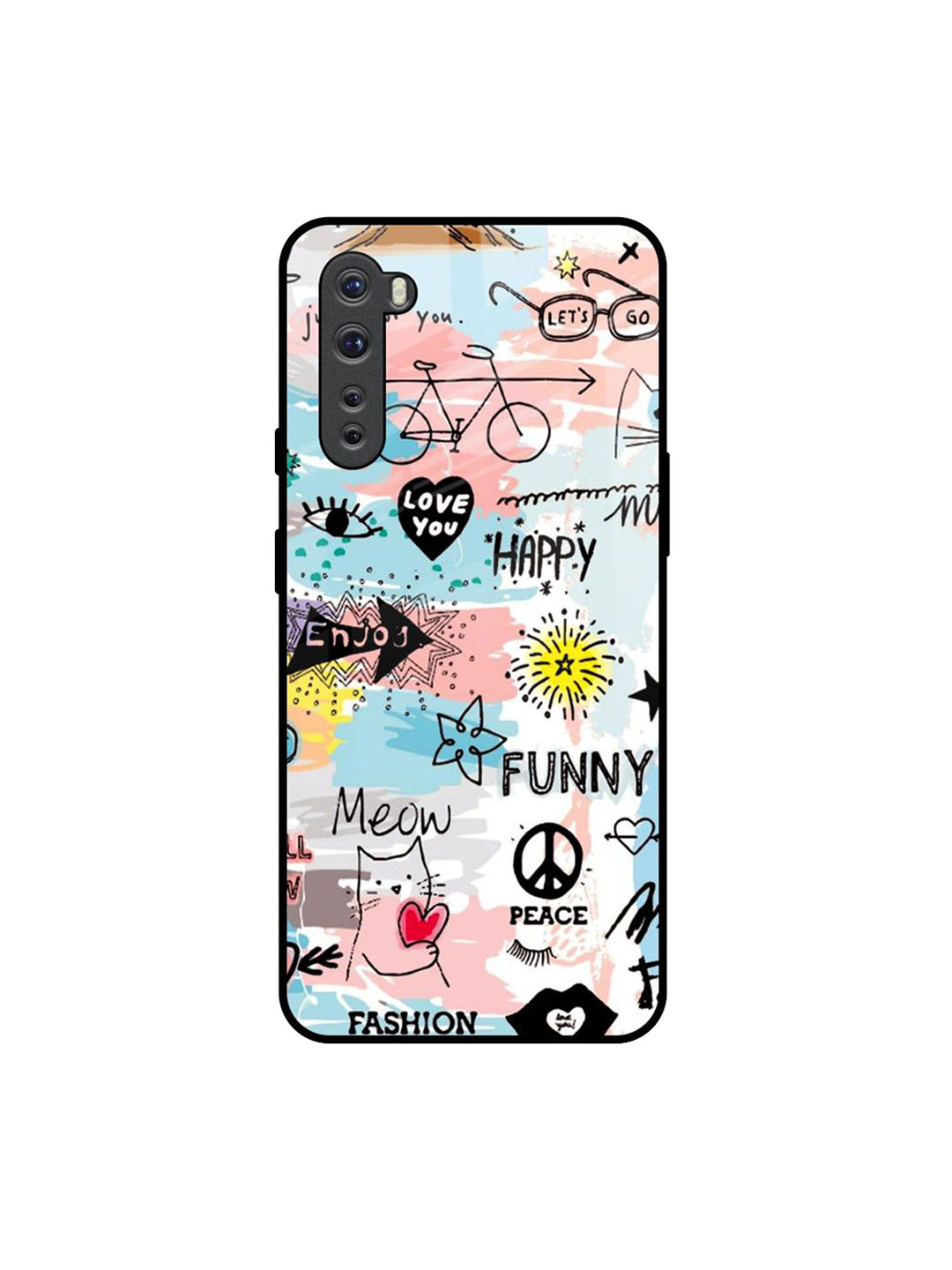 QRIOH Just For You Printed OnePlus Nord Back Case