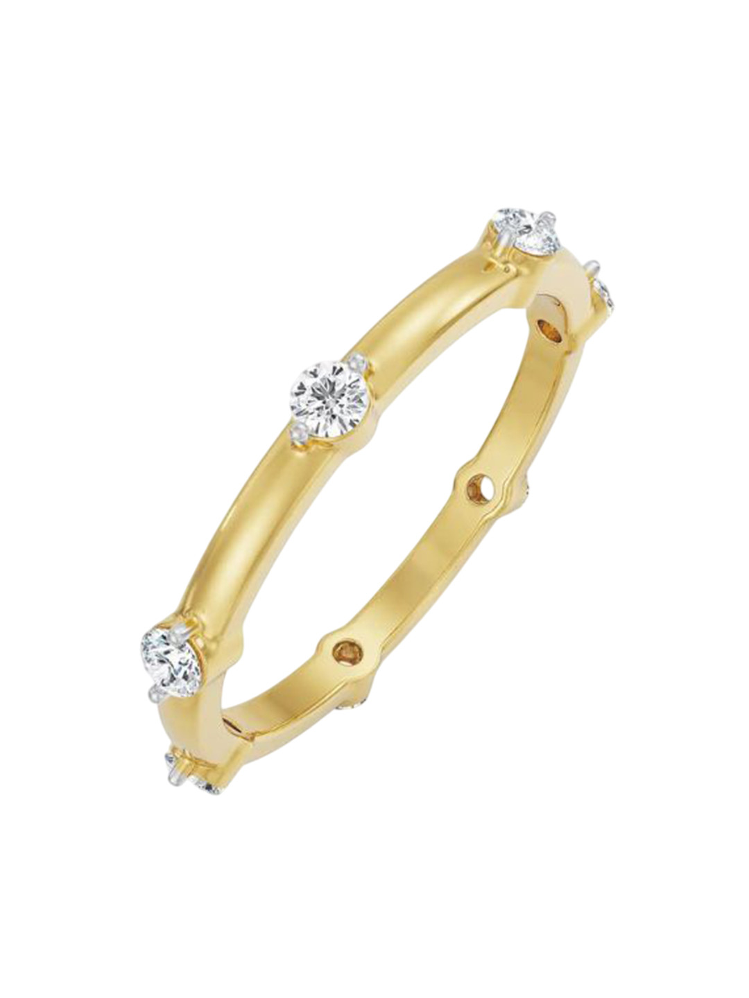 Emori Helena Lab Diamond Band in 18KT Gold