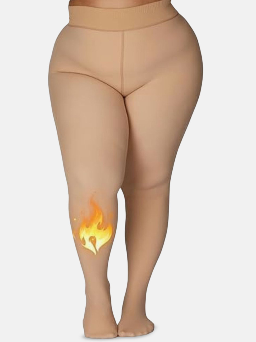 Curves By ZeroKaata High Waist Thermal Bottom