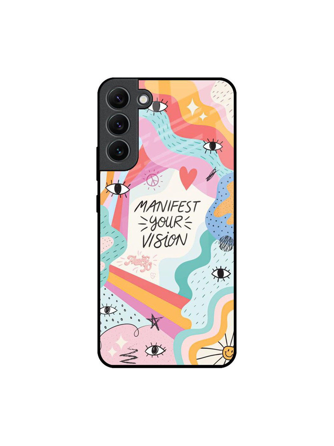 QRIOH Vision Manifest Printed Samsung Galaxy S22 Plus Back Case