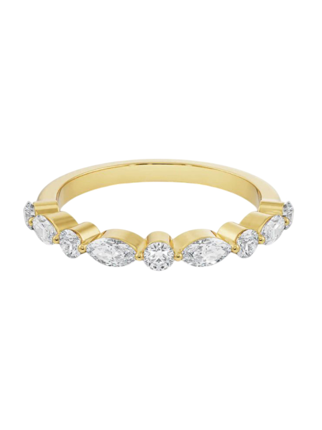 Emori Genelia Engagement Lab Diamond in 14KT Gold Ring