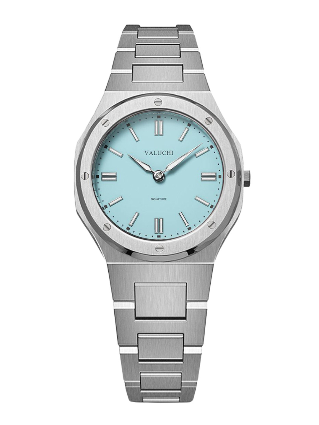 Valuchi Women Dial & Stainless Steel Bracelet Style Straps Analogue Watch VT-31MM-ST