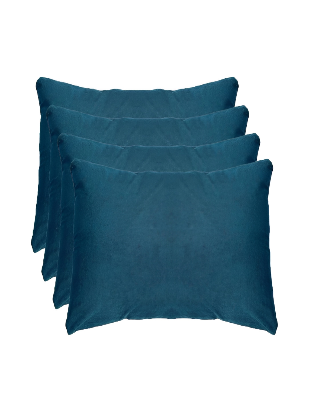 GADDA CO 4 Pieces Teal Waterproof Pillow Protector Covers With Zipper