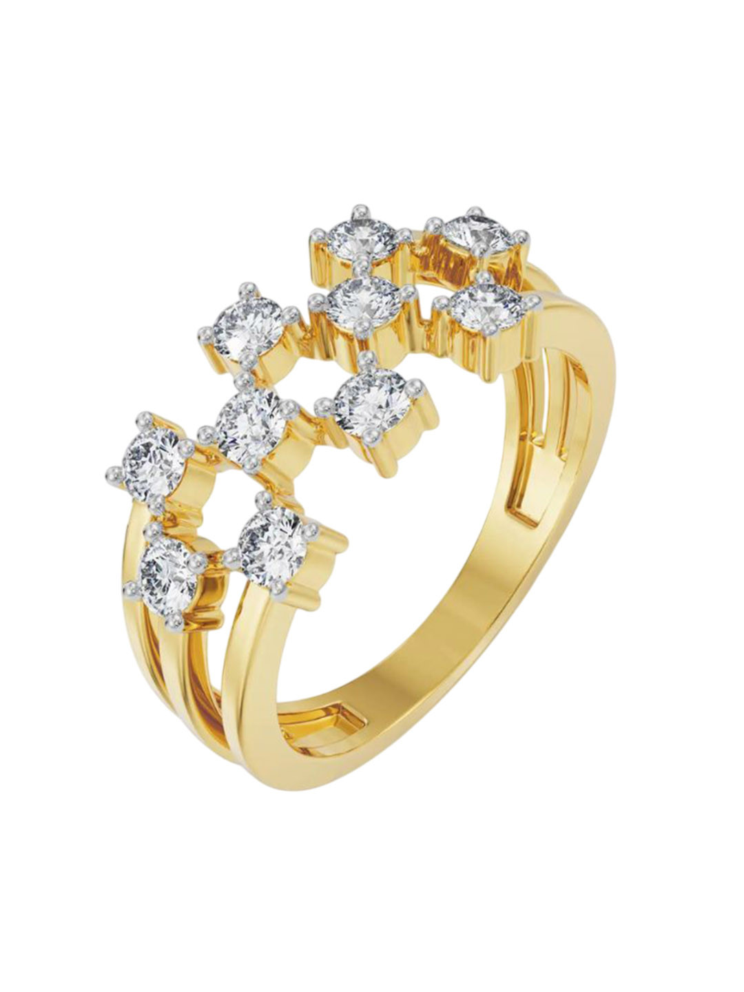 Emori Women Yellow Ring Diamond