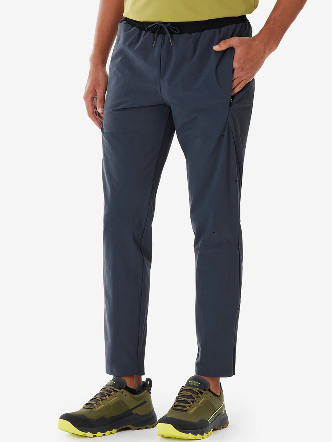 Decathlon QUECHUA - Mens Lightweight Stretchable Hiking Trousers