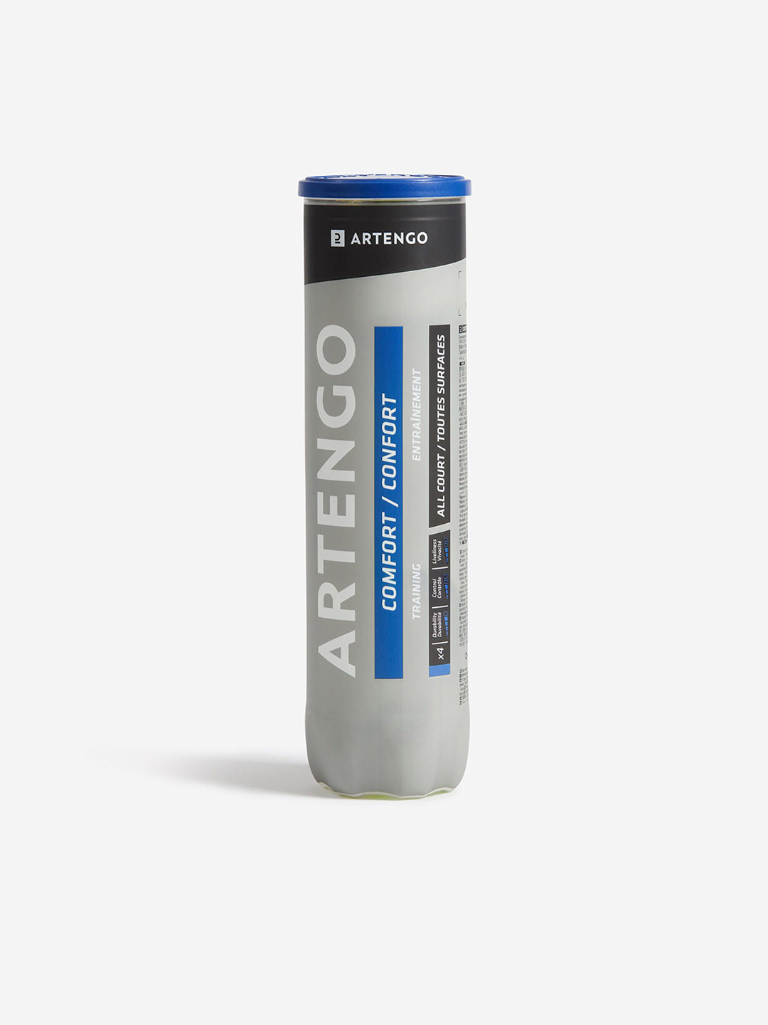 Decathlon ARTENGO Set Of 4 Rubber Tennis Balls