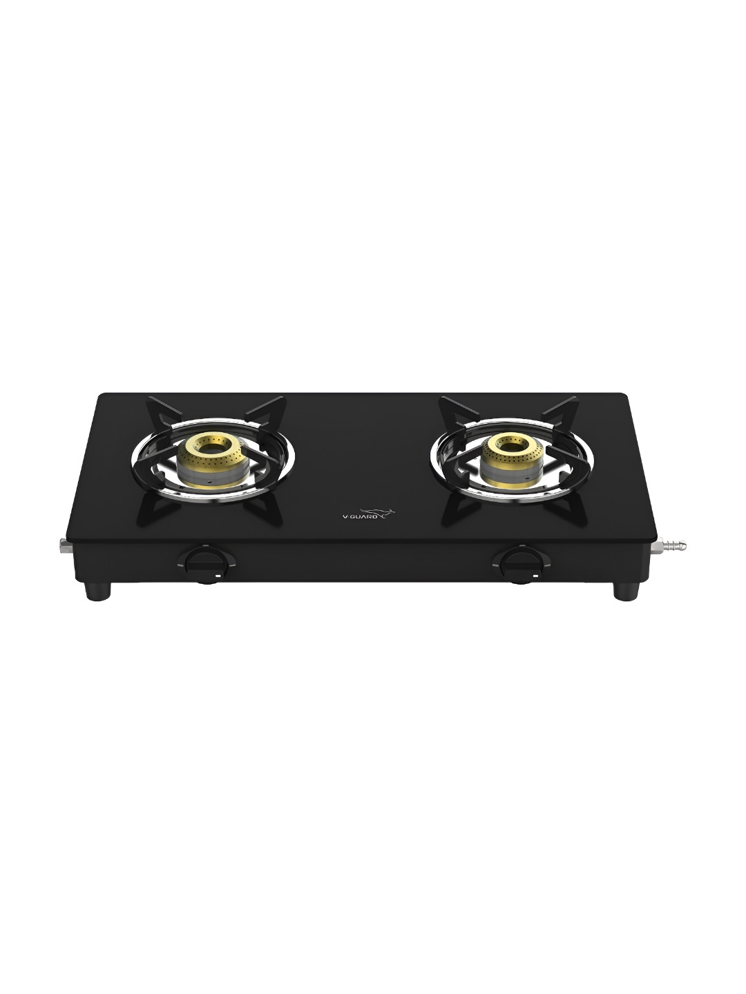 V-Guard VGD 260 PL 2 Removable Drip Trays HD Brass Burner Gas Stove