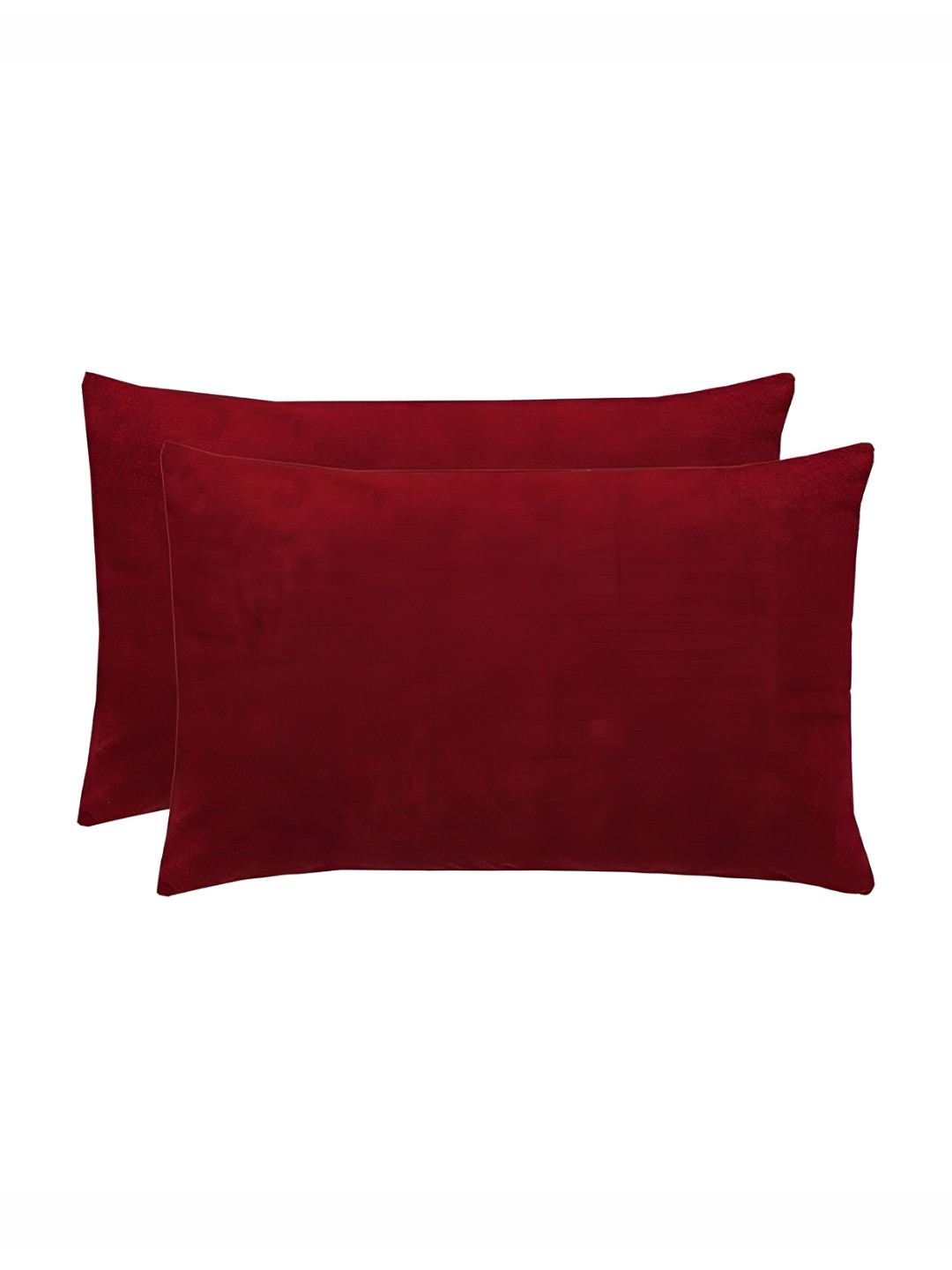 GADDA CO 6 Pieces Maroon Waterproof Pillow Protector Covers With Zipper
