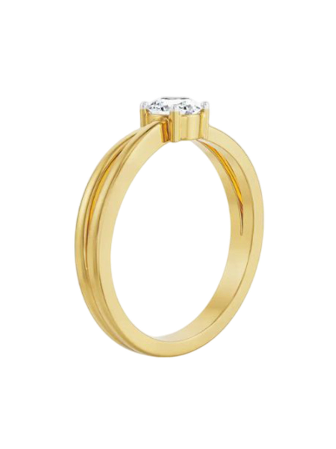 Emori Infinity Engagement Lab Diamond Ring in 18KT Gold