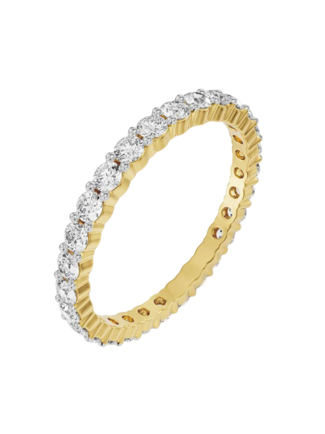 Emori Reza Lab Diamond in 14KT Gold Band