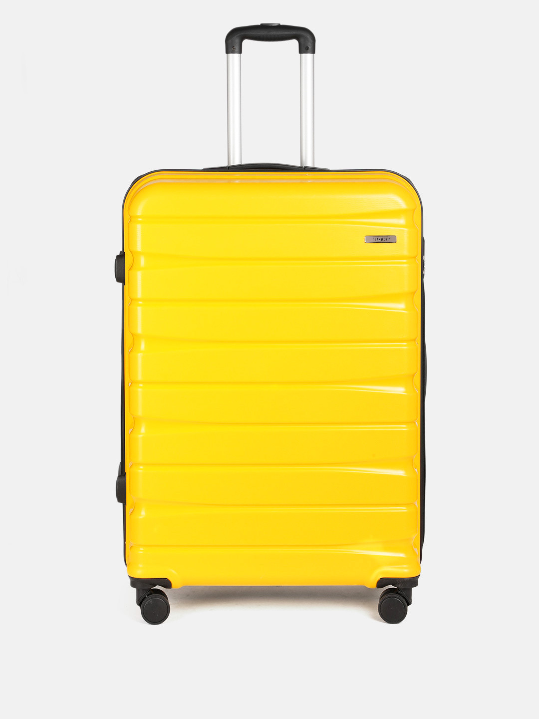 Teakwood Leathers Hard Sided 360-Degree Rotation Large Size Trolley Bag - 96L