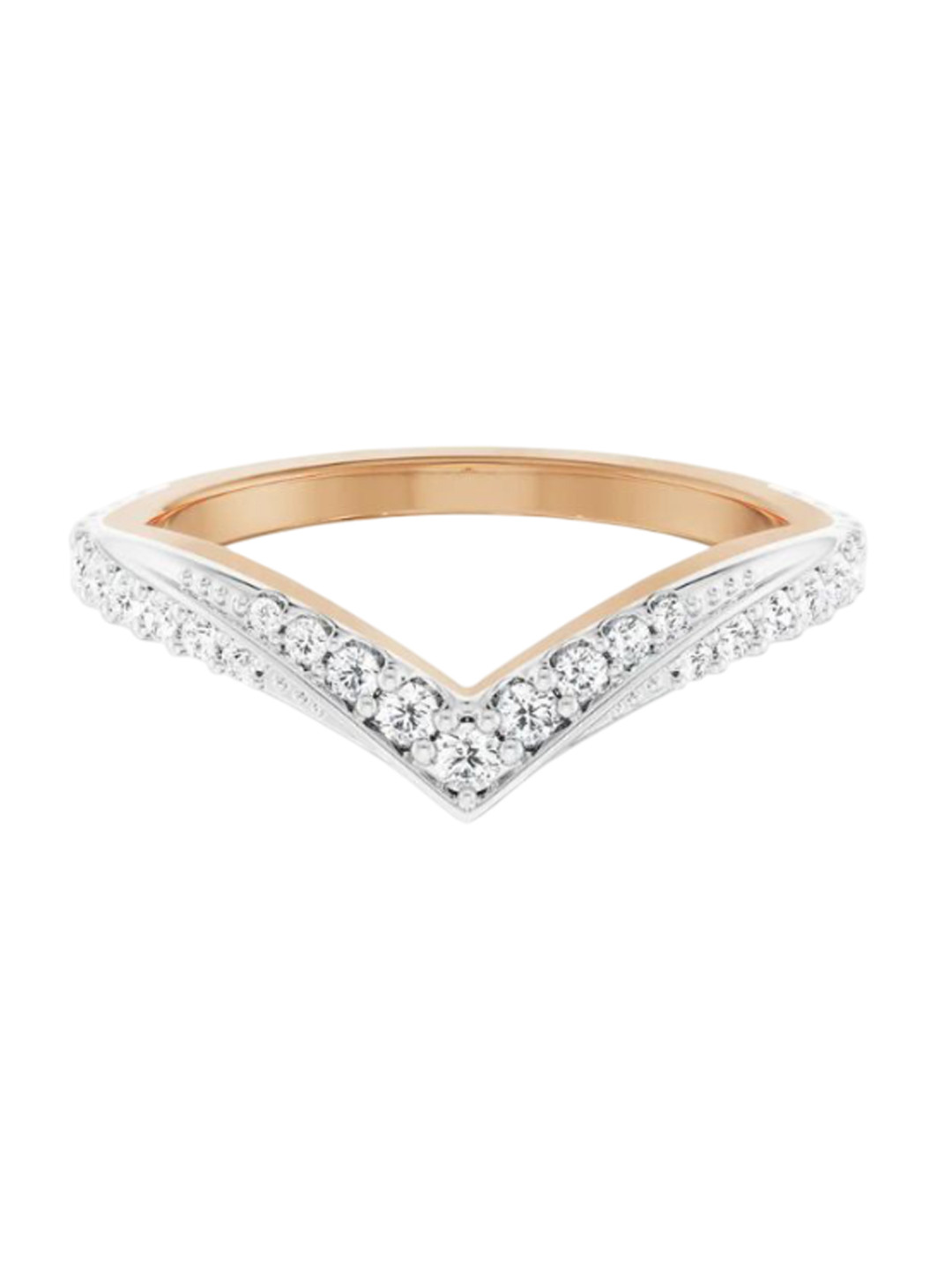 Emori V Everyday Lab Diamond in 14KT Gold Band