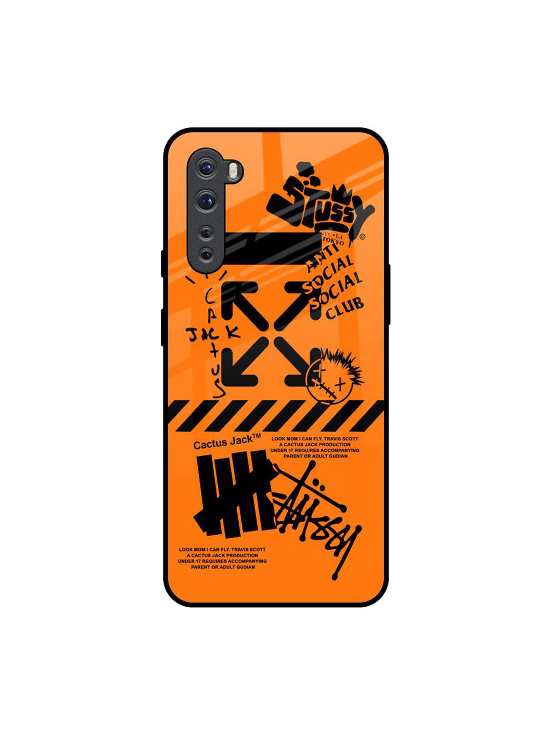 QRIOH Anti Social Club Printed OnePlus Nord Back Case
