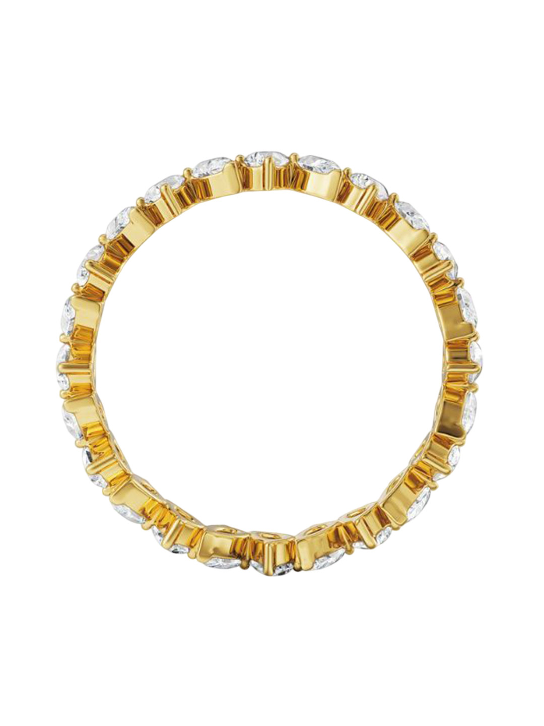 Emori Pear Lab Diamond in 14KT Gold Band