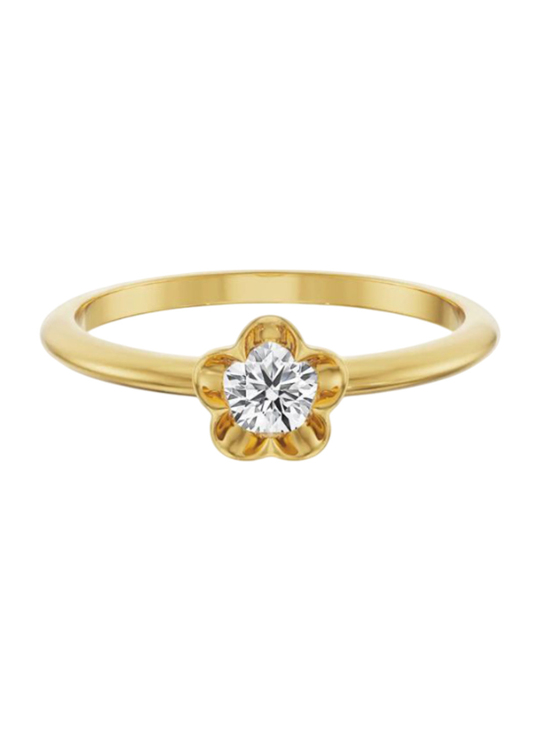 Emori Floral Bloom Lab Diamond in 14KT Gold Ring