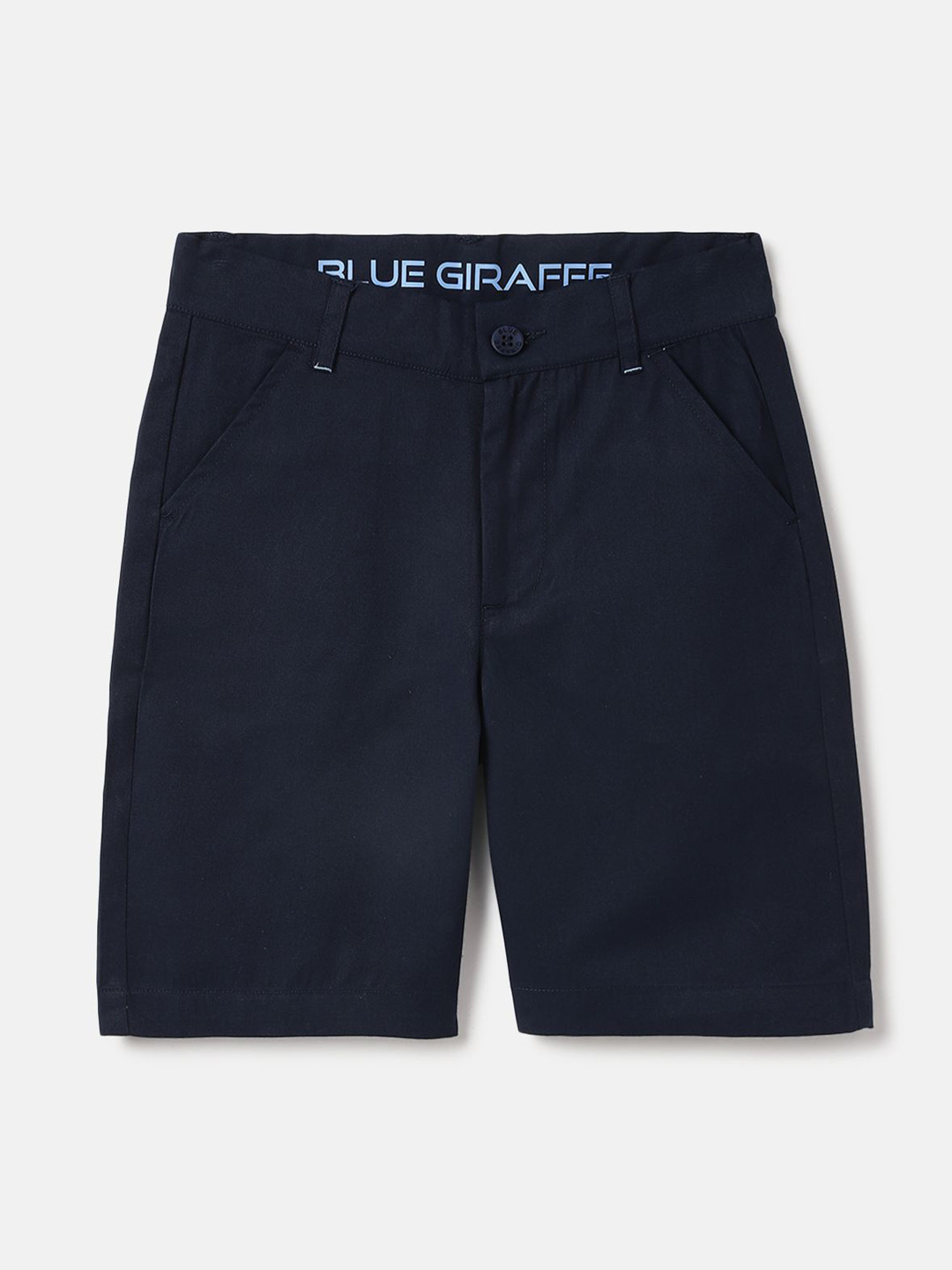Blue Giraffe Boys Mid Rise Regular Fit Chino Shorts