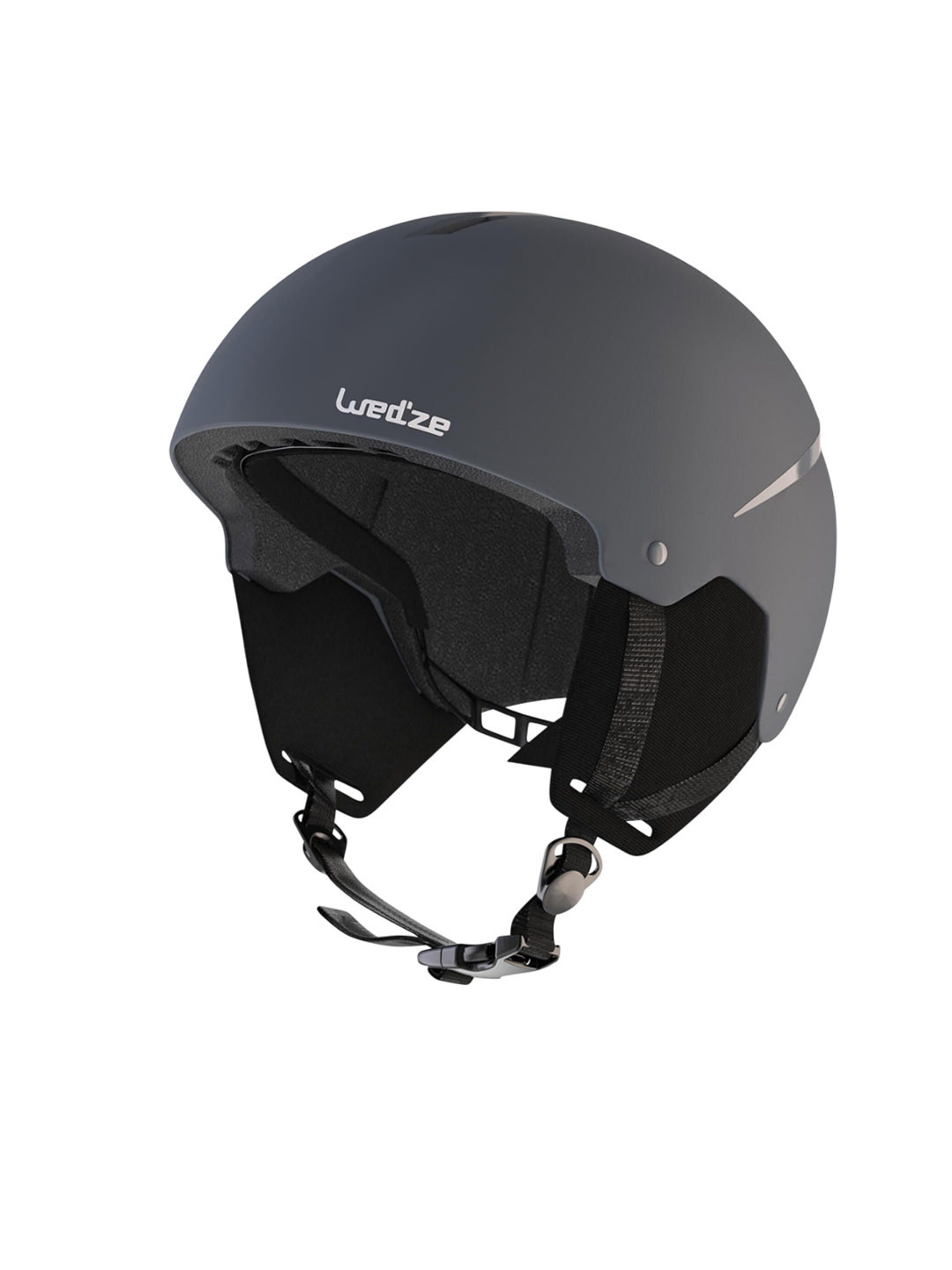 Decathlon WEDZE Adult Grey Open Face Ski Helmet