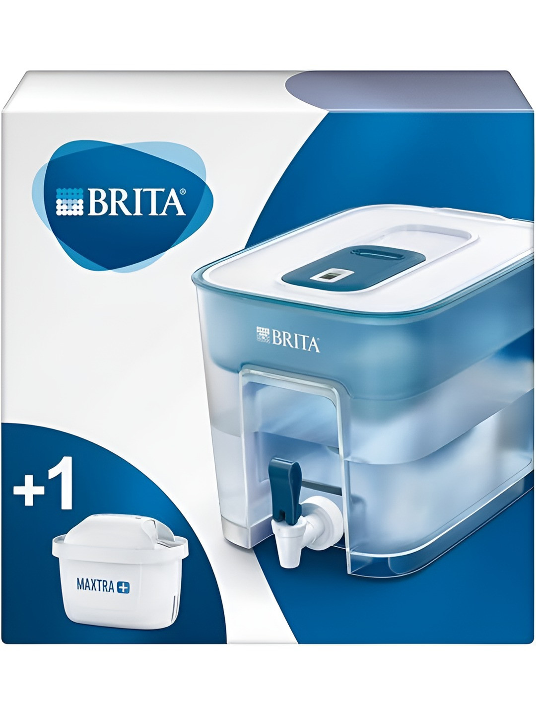 BRITA Marella Transparent & Blue Dishwasher Safe Filter Water Jugs 8.2 L