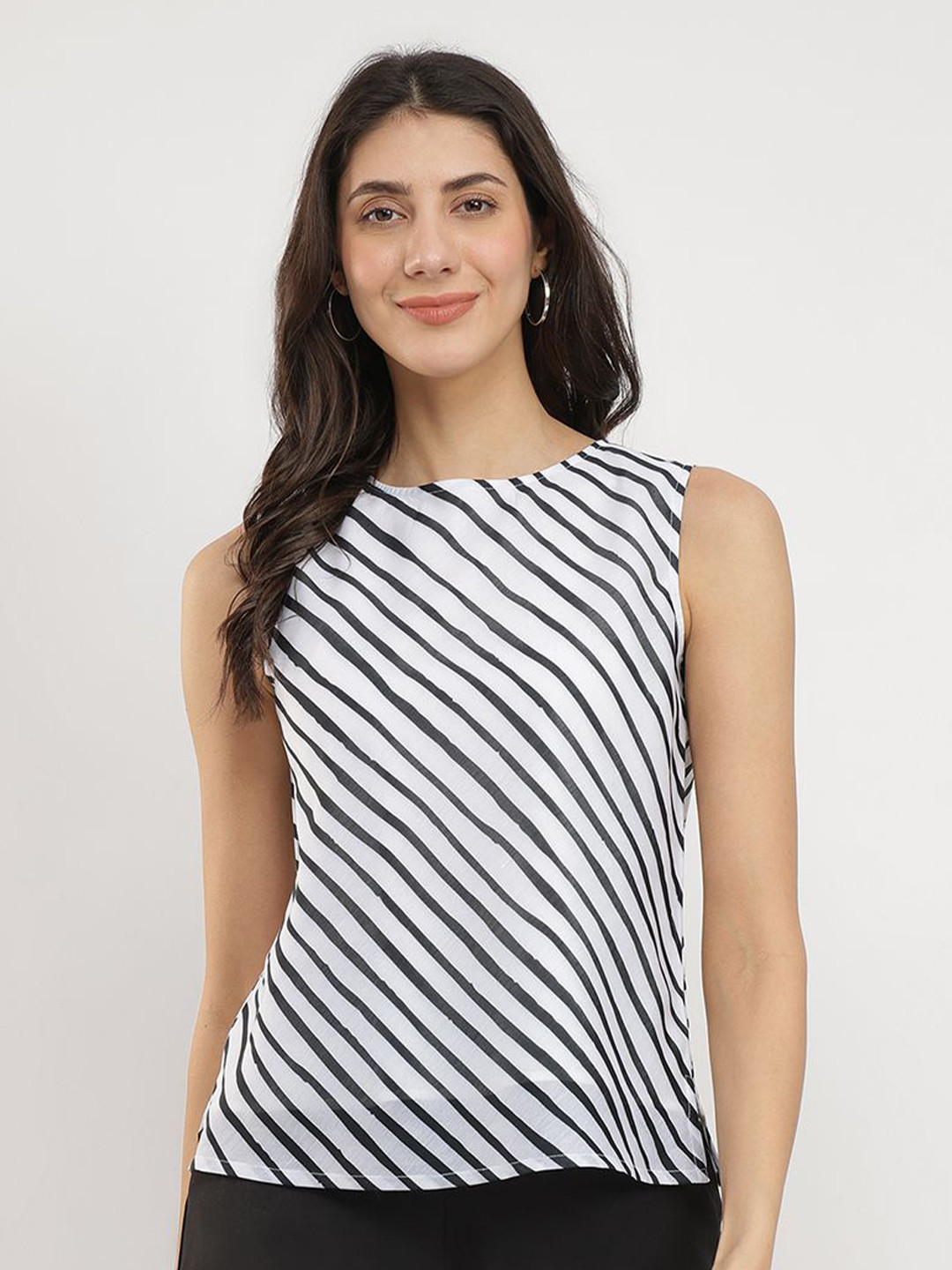 Pink Fort Striped Top