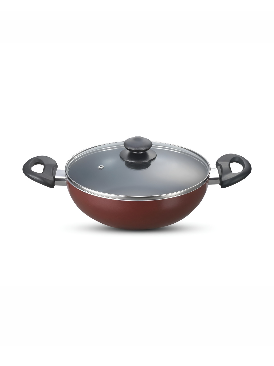 Prestige Red Induction Base Aluminium Kadhai
