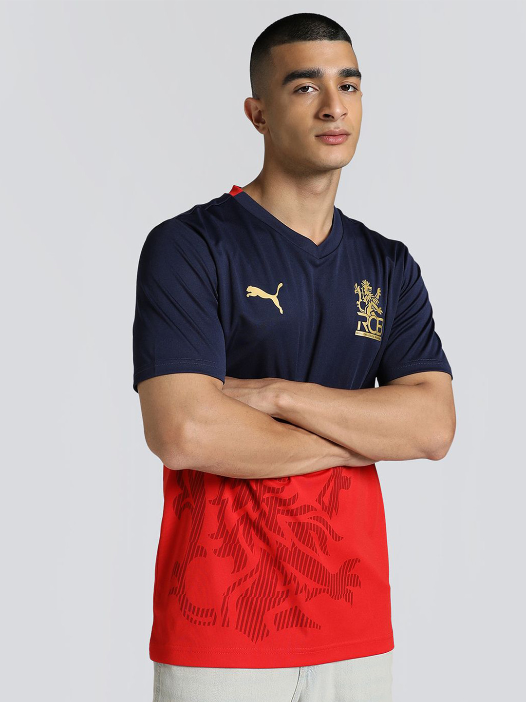 Puma x RCB 2025 Men Fan Cricket IPL Jersey