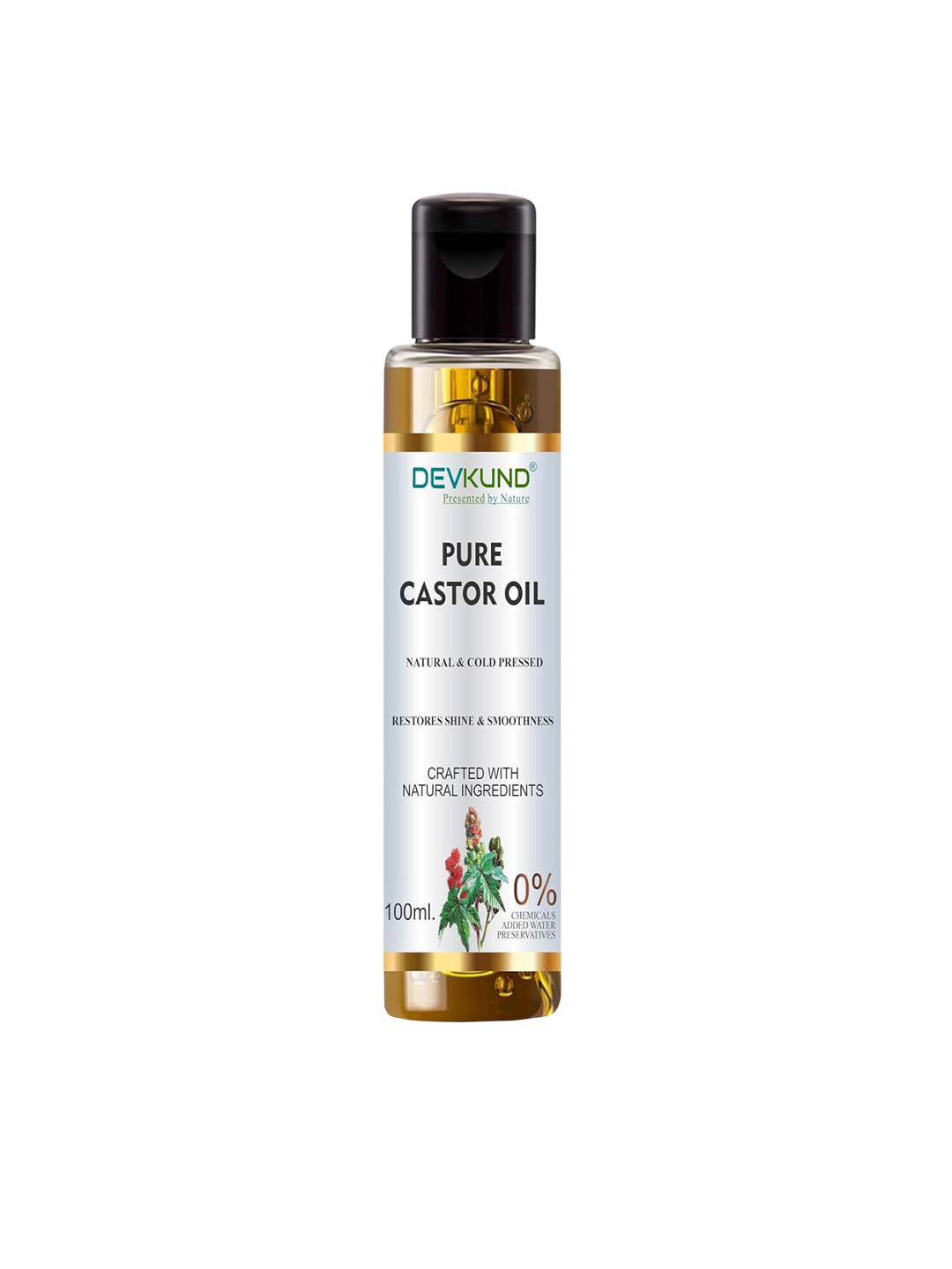 DEVKUND Presented By Nature Cold Pressed Castor Hair Oil - 100ml