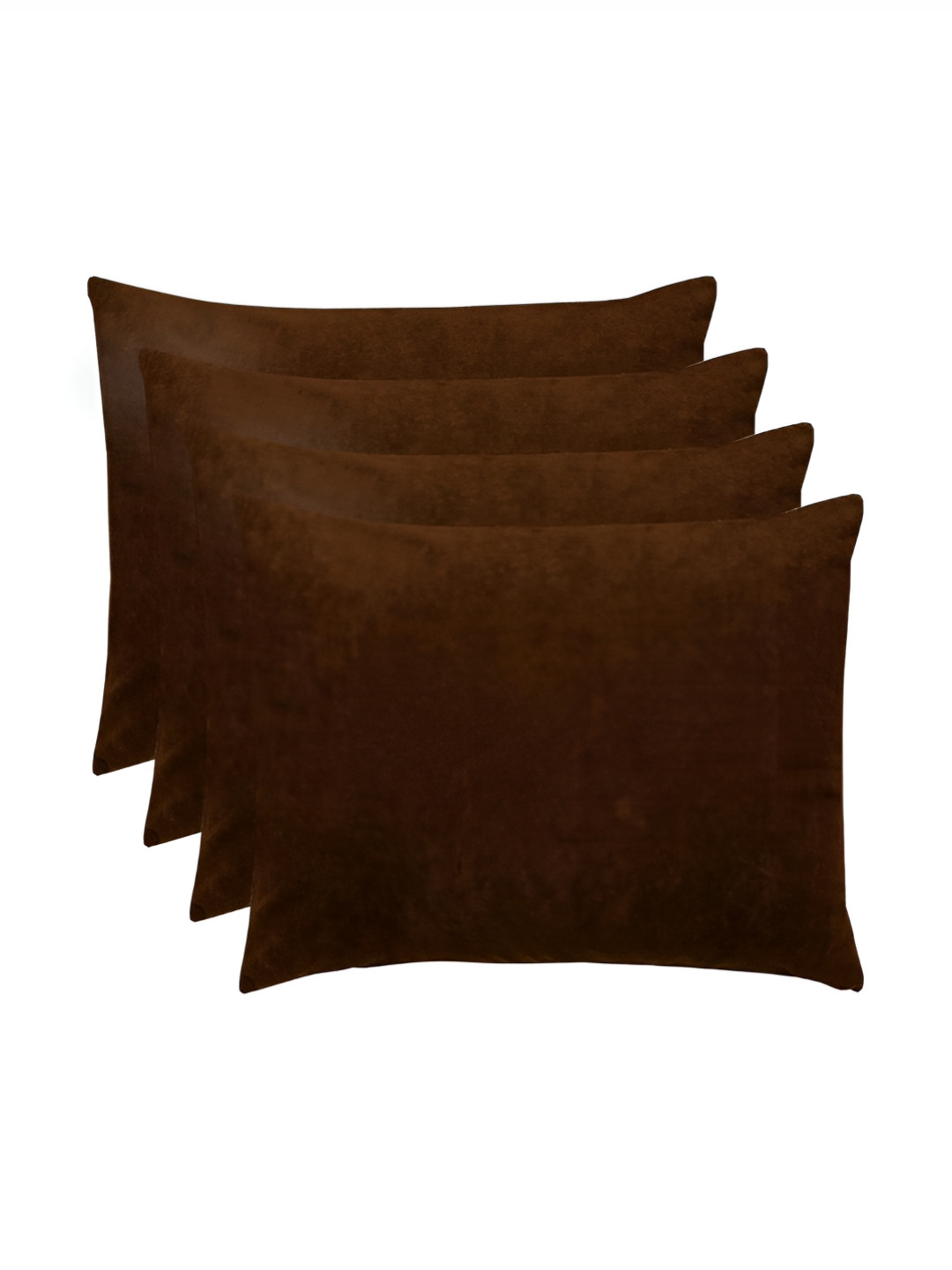GADDA CO 4 Pieces Coffee Waterproof Pillow Protector Covers With Zipper