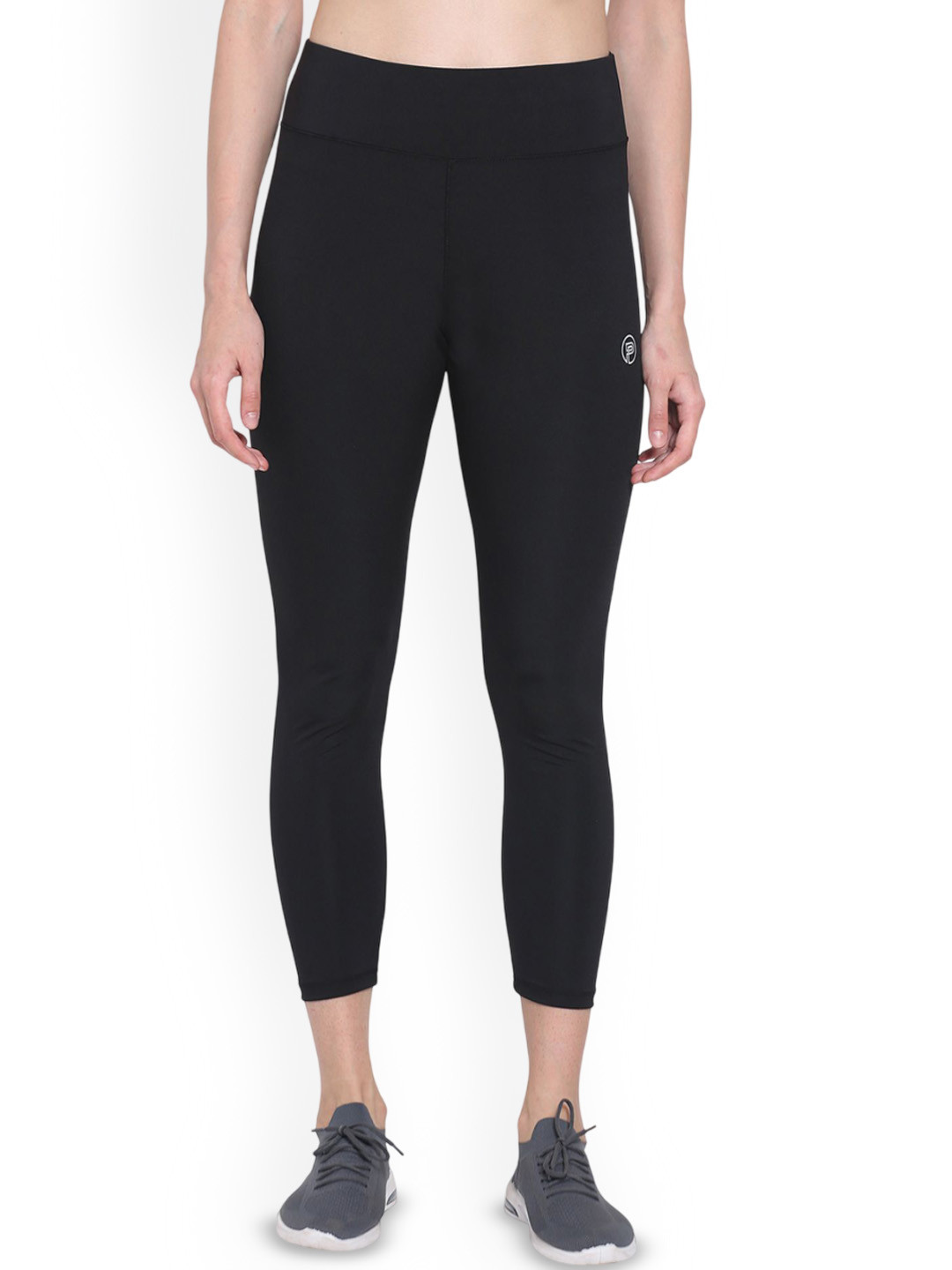 Popster Skinny Fit Ankle Length Gym Tights