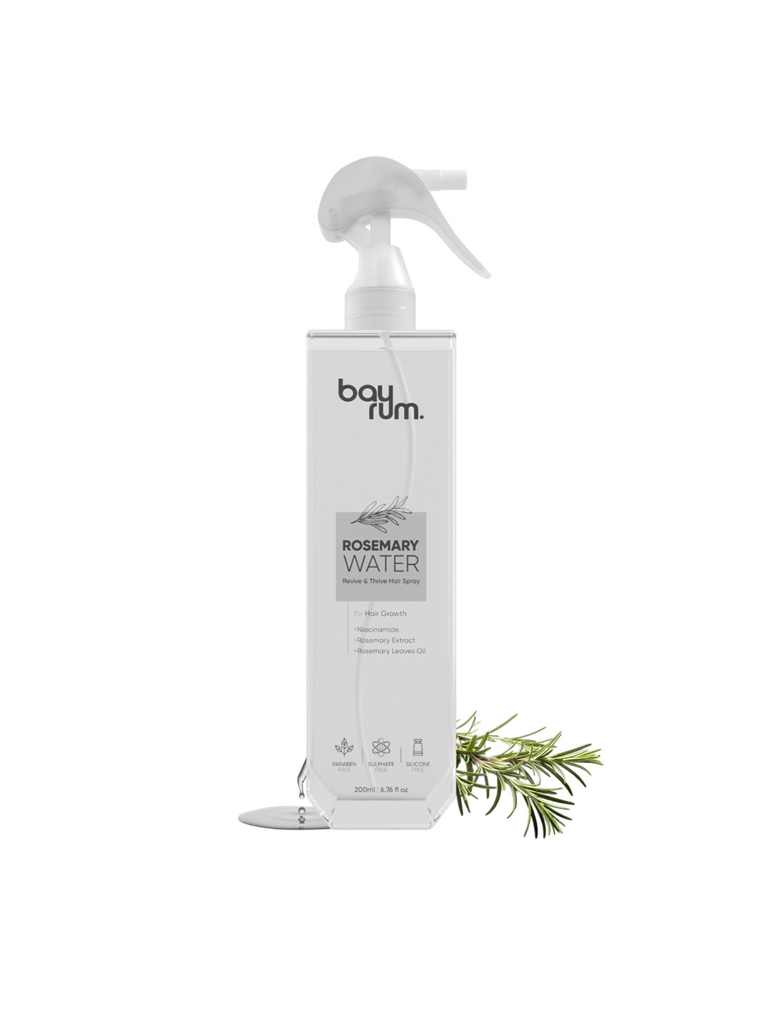 BAYRUM. Rosemary Water Hair Spray With Niacinamide - 200 ml