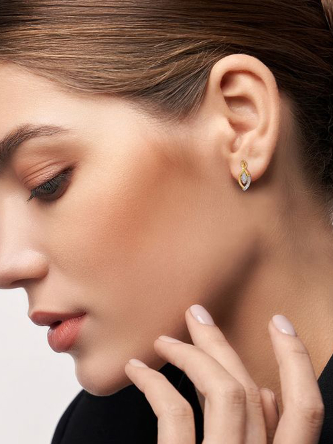 Emori Lab Diamond Dazzle in 14KT Gold Earring