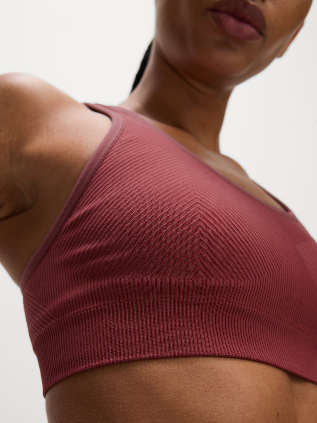 Marks & Spencer Women Reversible Seamless Medium Support Sports Bra