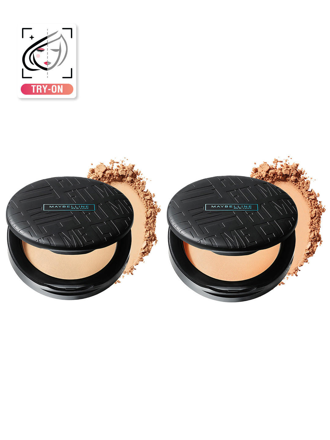 Maybelline Set Of 2 Fit Me Matte SPF 32 Compact Powder - 6g Each