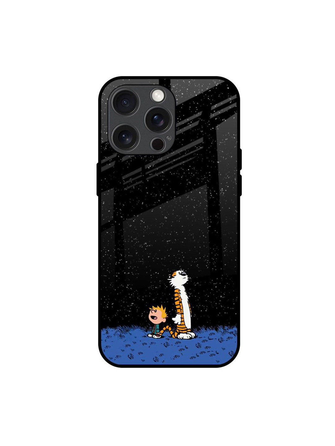 QRIOH Night Sky Star Real Printed iPhone 15 Pro Max Back Case