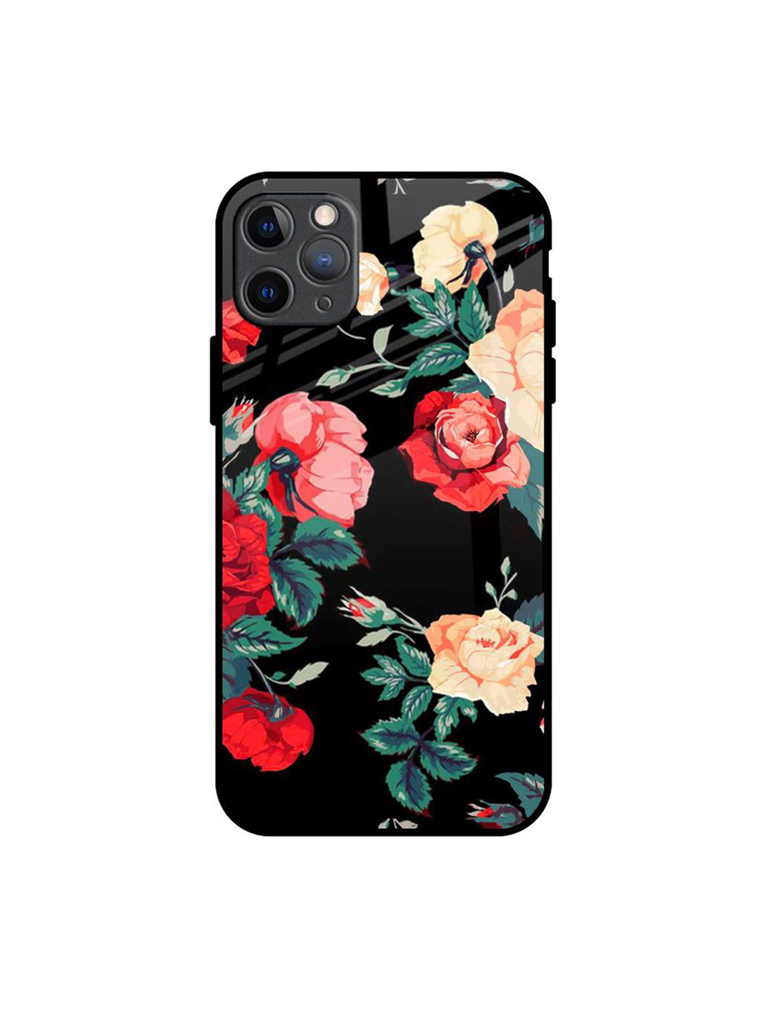 QRIOH Floral Bunch Printed iPhone 11 Pro Max Back Case
