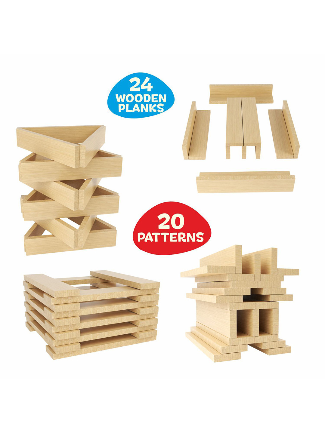 Clapjoy Kids Do-It-Yourself Kit Activity Toys and Games